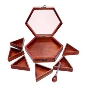 Handcraft Wooden Gift Box Hexagon